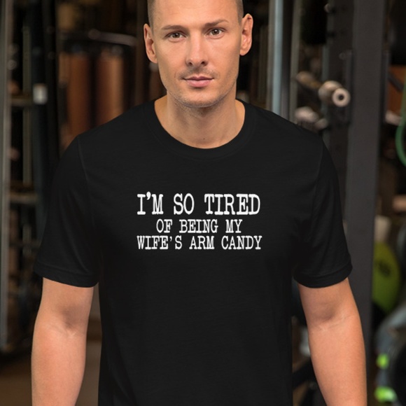 I'm so tired of being my wife's arm candy - Picture 1 of 3